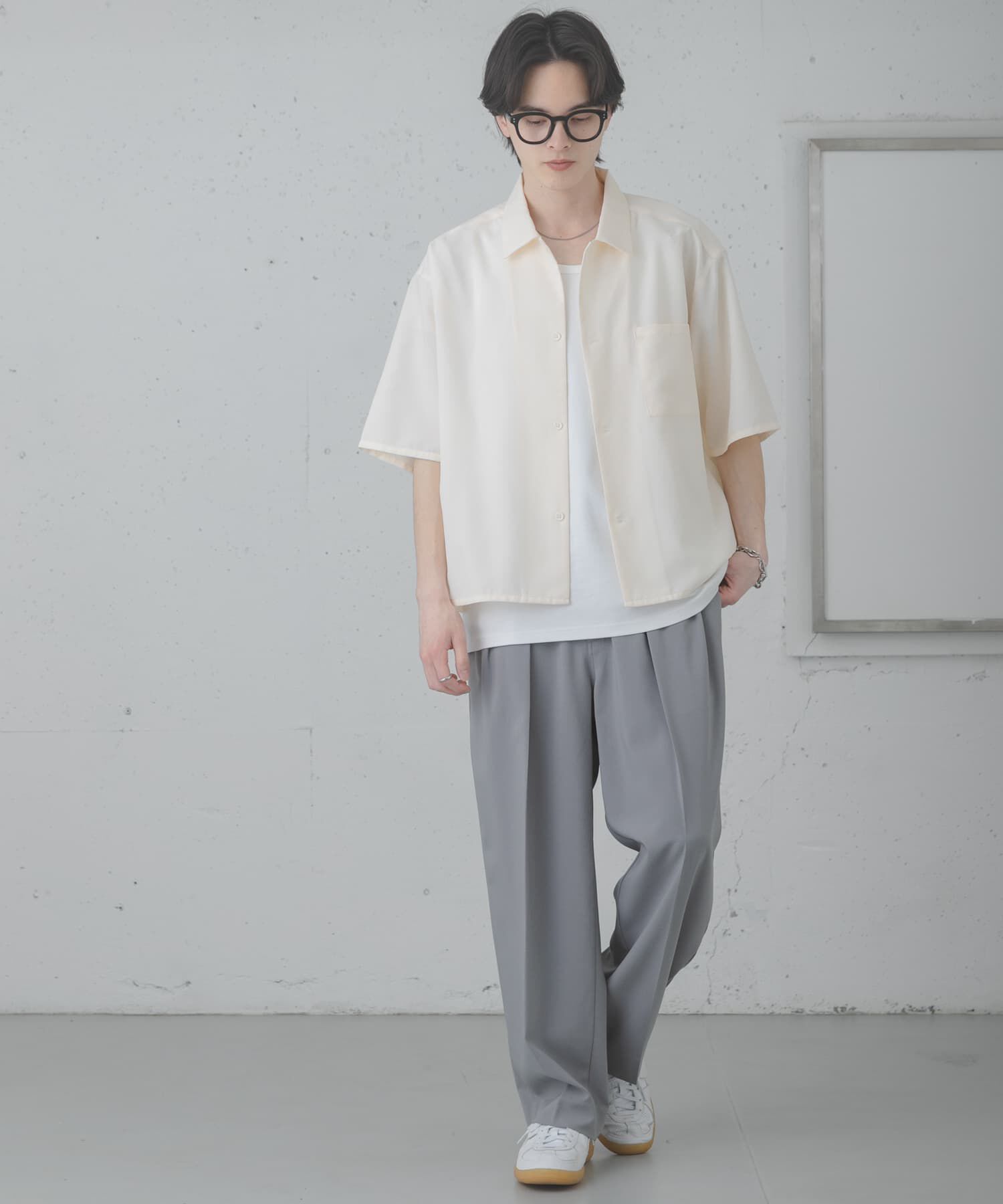 SENSE OF PLACE by URBAN RESEARCH「『イージーケア/速乾』サマー2タックワイドテーパードパンツ」|その他|