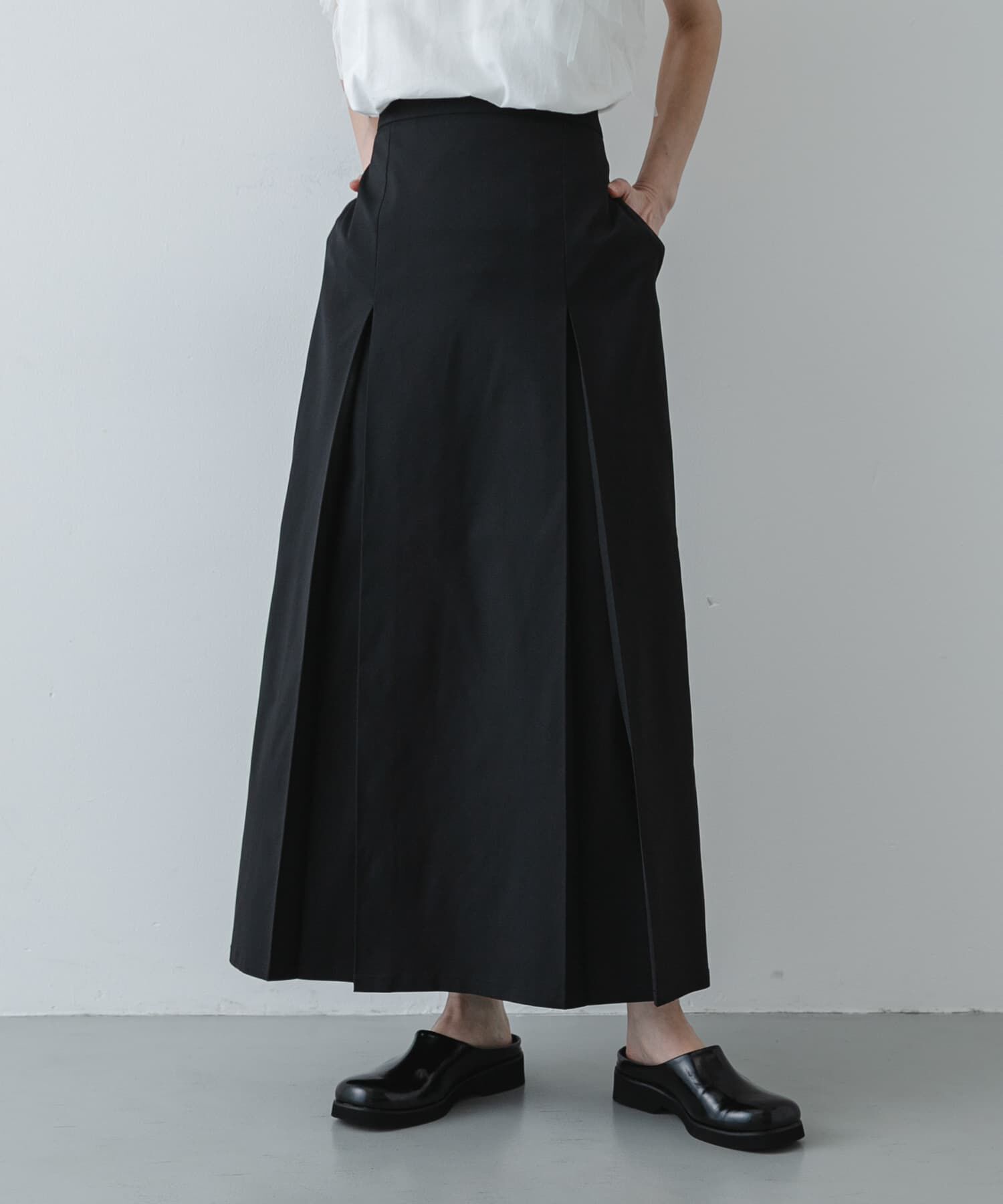 SENSE OF PLACE by URBAN RESEARCH「ボックスプリーツスカート」|スカート|