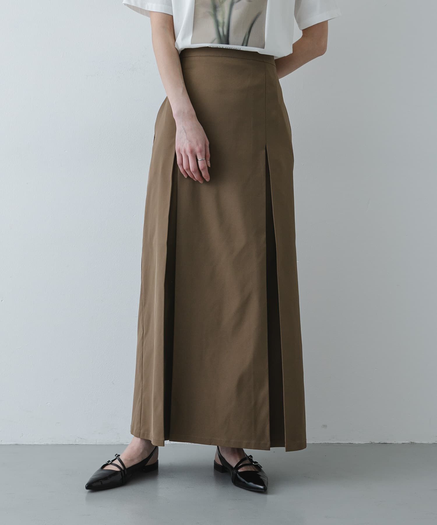 SENSE OF PLACE by URBAN RESEARCH「ボックスプリーツスカート」|スカート|