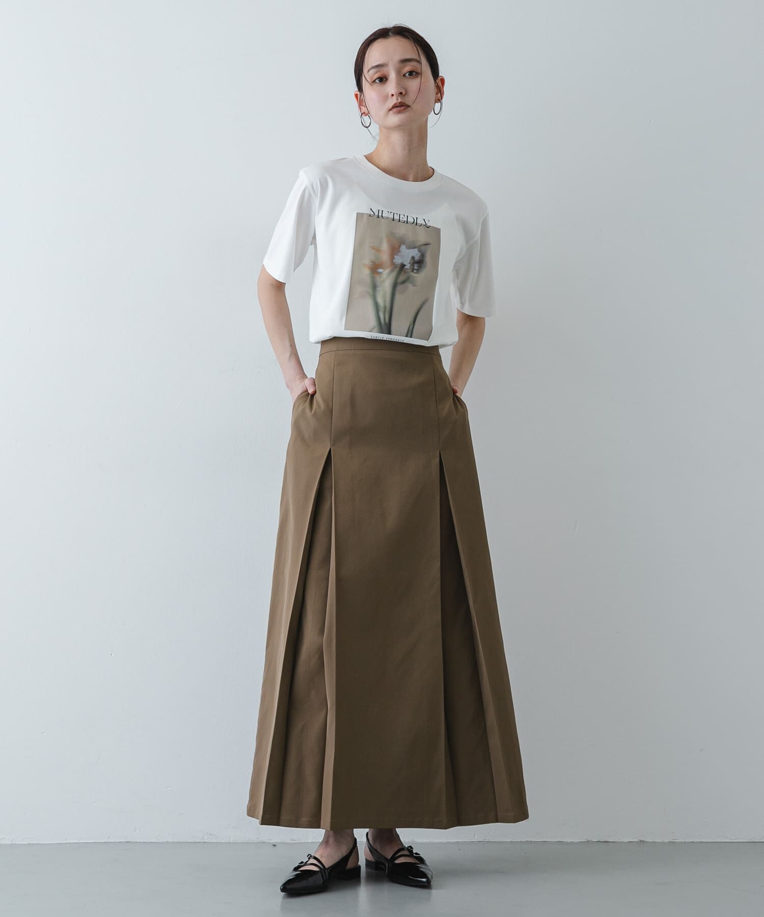 SENSE OF PLACE by URBAN RESEARCH「ボックスプリーツスカート」|スカート|