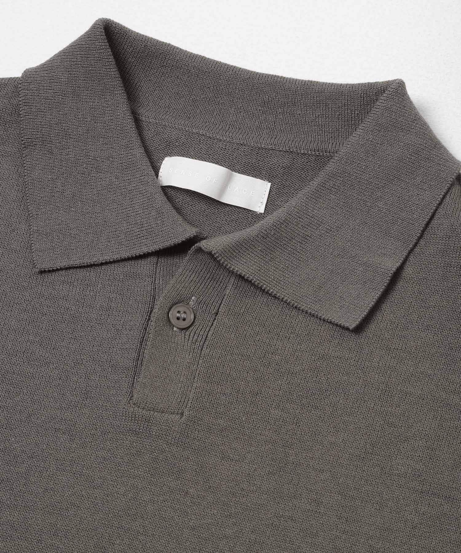 SENSE OF PLACE by URBAN RESEARCH「『洗濯可』ドライタッチスキッパーニットTシャツ」|ニット・セーター|