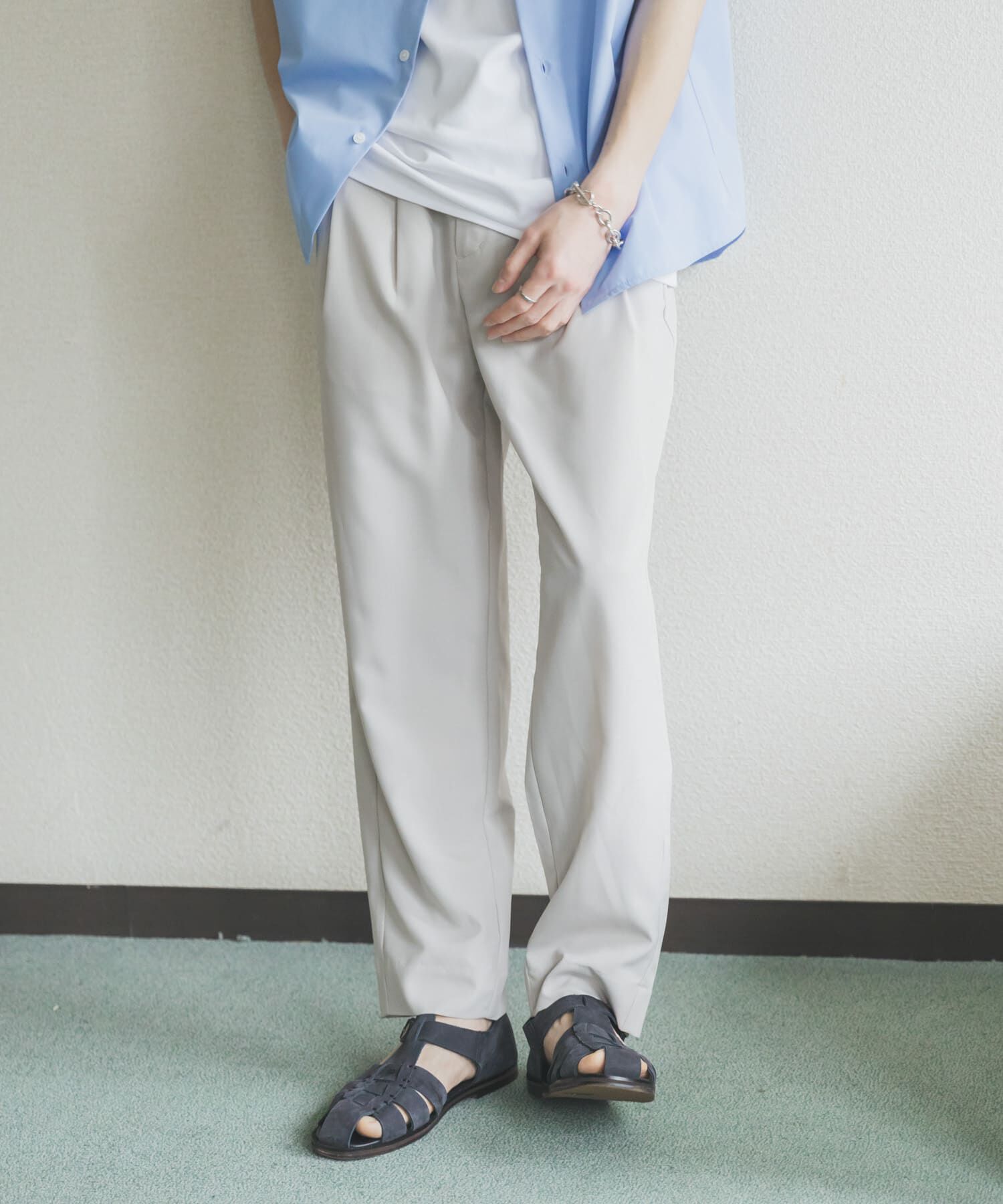 SENSE OF PLACE by URBAN RESEARCH「『イージーケア/速乾』クイックドライタックテーパードパンツ」|その他|