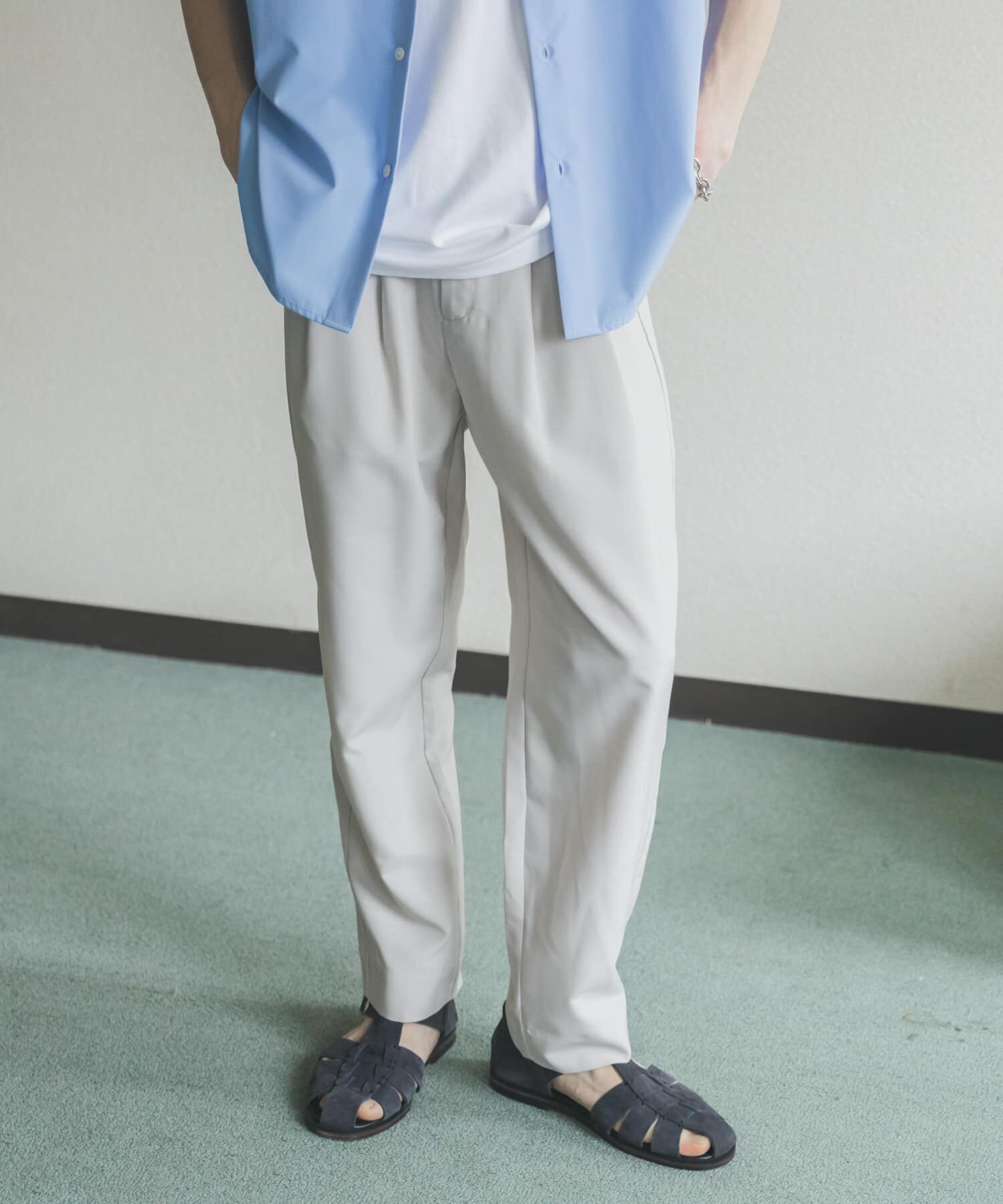 SENSE OF PLACE by URBAN RESEARCH「『イージーケア/速乾』クイックドライタックテーパードパンツ」|その他|