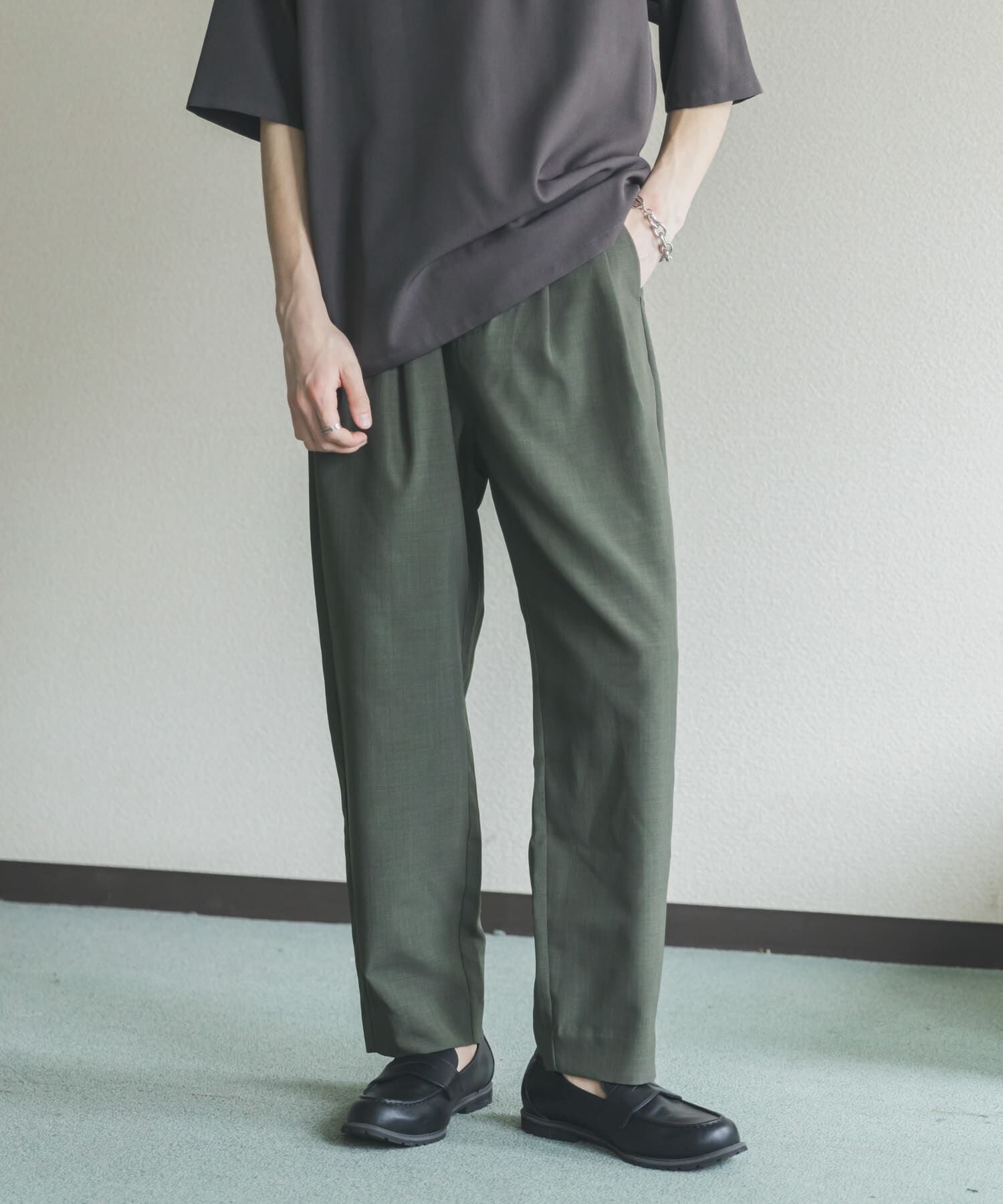 SENSE OF PLACE by URBAN RESEARCH「『イージーケア/速乾』クイックドライタックテーパードパンツ」|その他|