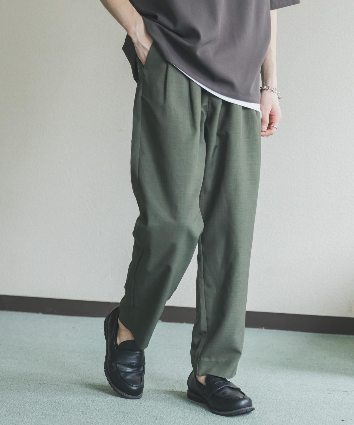 SENSE OF PLACE by URBAN RESEARCH「『イージーケア/速乾』クイックドライタックテーパードパンツ」|その他|