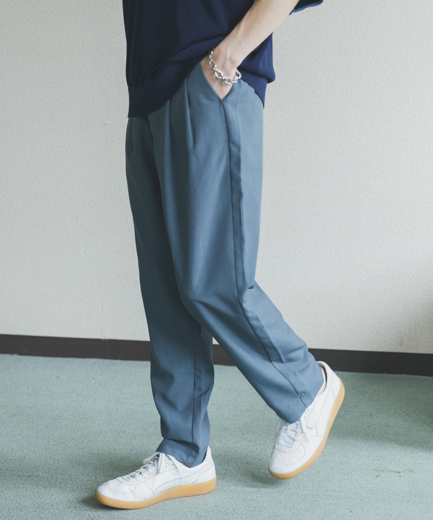 SENSE OF PLACE by URBAN RESEARCH「『イージーケア/速乾』クイックドライタックテーパードパンツ」|その他|