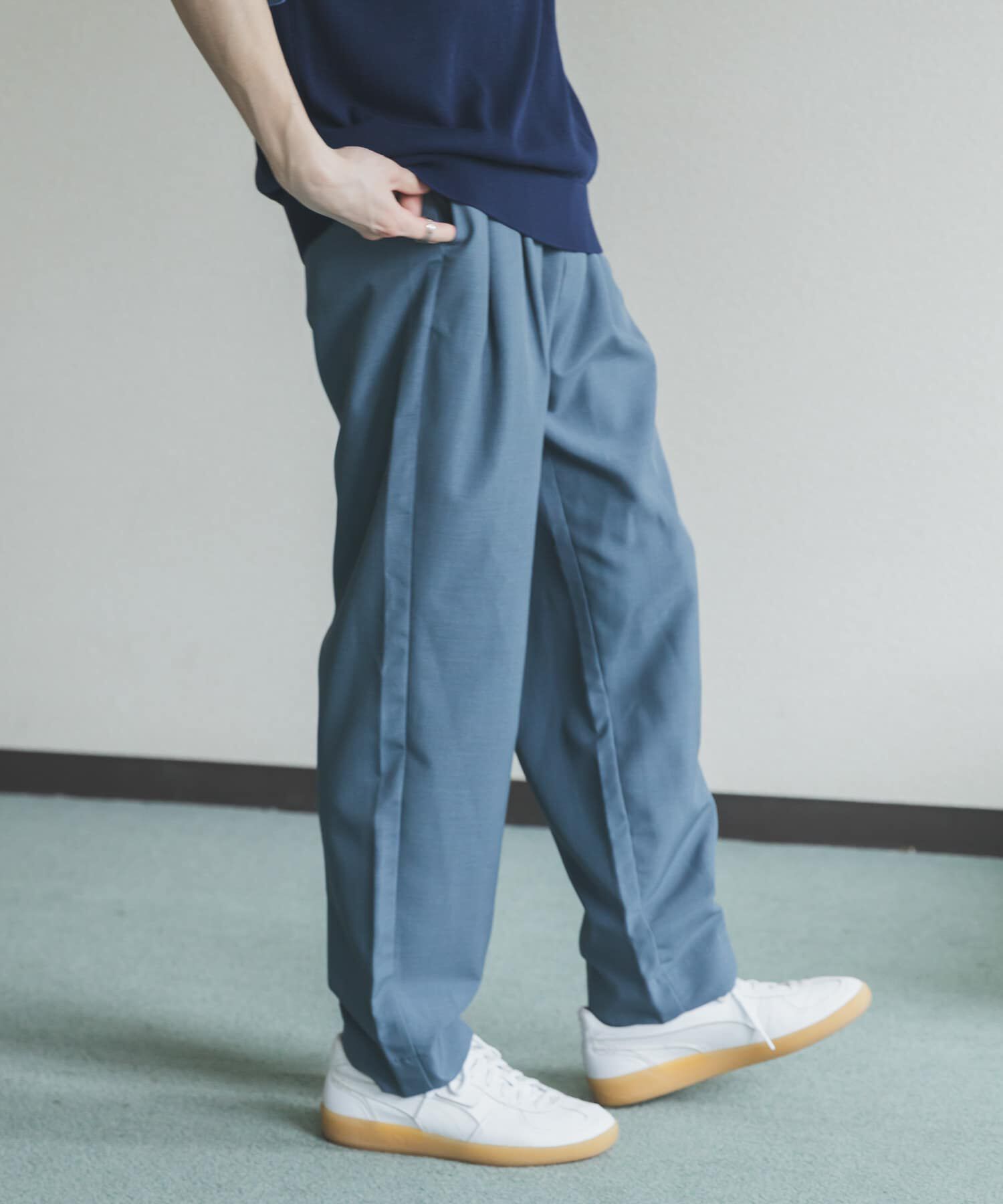 SENSE OF PLACE by URBAN RESEARCH「『イージーケア/速乾』クイックドライタックテーパードパンツ」|その他|