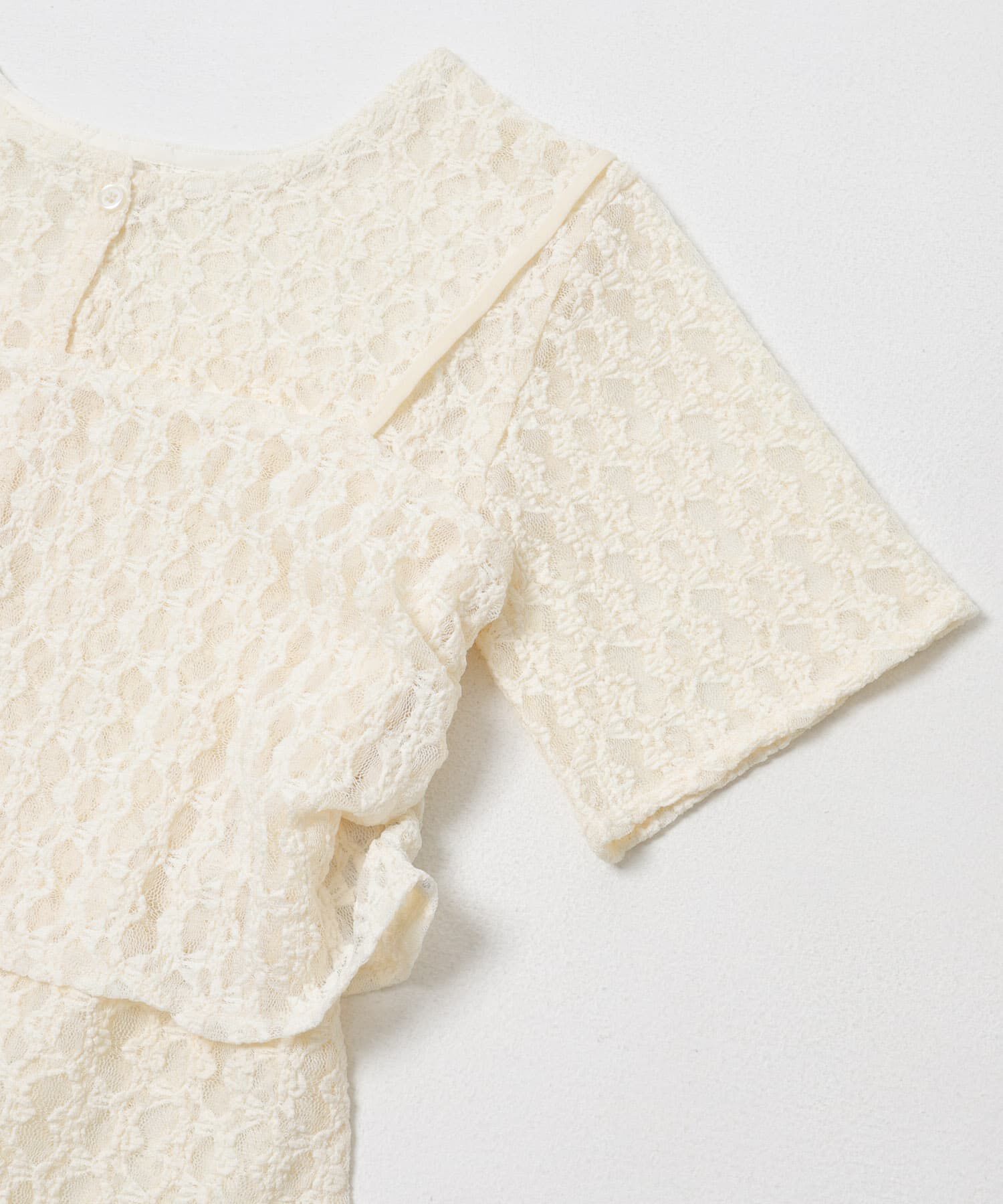 SENSE OF PLACE by URBAN RESEARCH「レースビスチェアンサンブルカットトップ」|Tシャツ・カットソー|