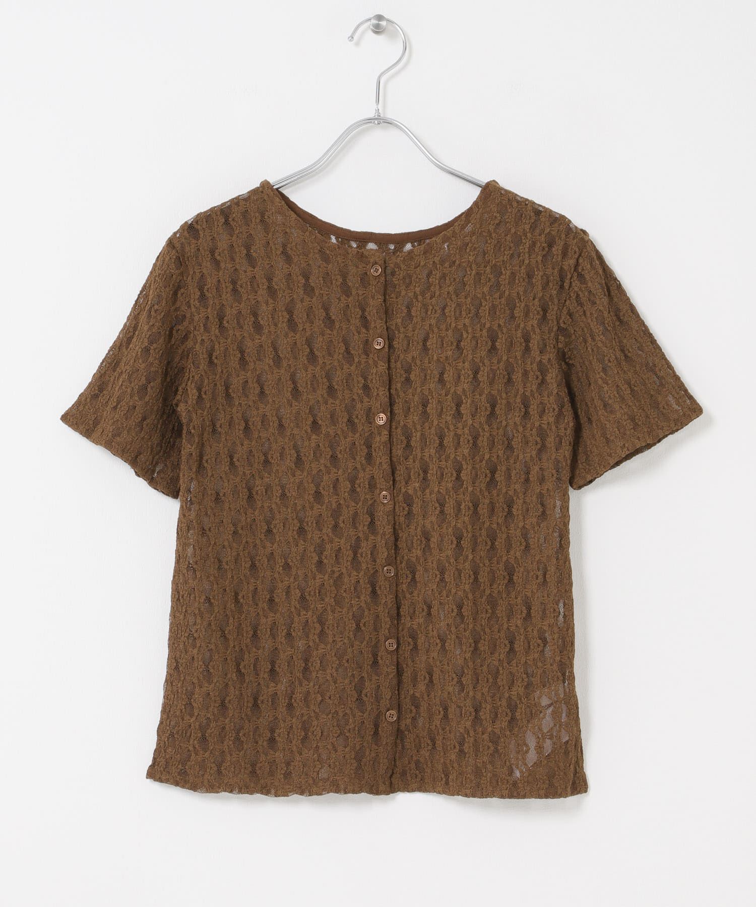 SENSE OF PLACE by URBAN RESEARCH「レースビスチェアンサンブルカットトップ」|Tシャツ・カットソー|