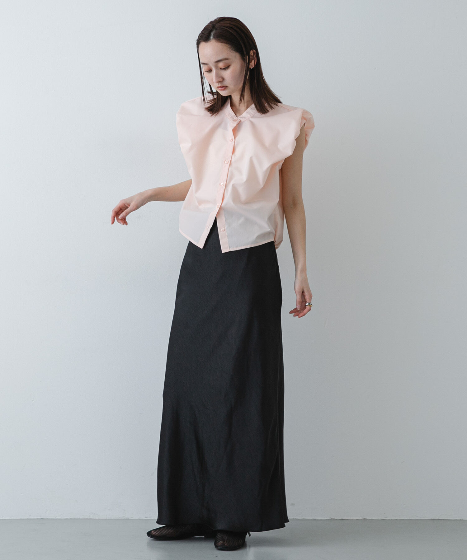 SENSE OF PLACE by URBAN RESEARCH「ブロードパフショルダーブラウス」|シャツ・ブラウス|