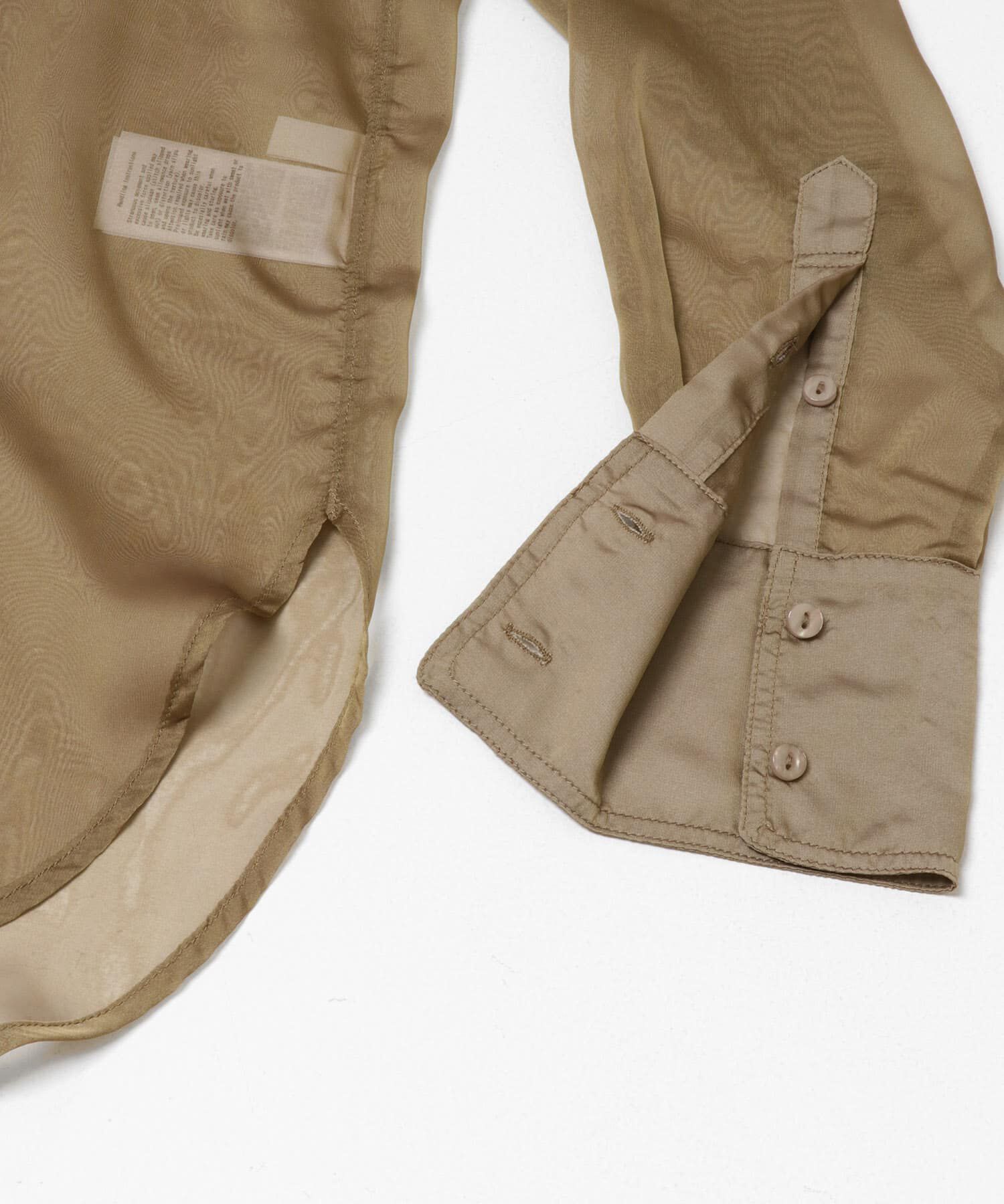 SENSE OF PLACE by URBAN RESEARCH「バンドカラーシャンブレーシアーシャツ」|シャツ・ブラウス|