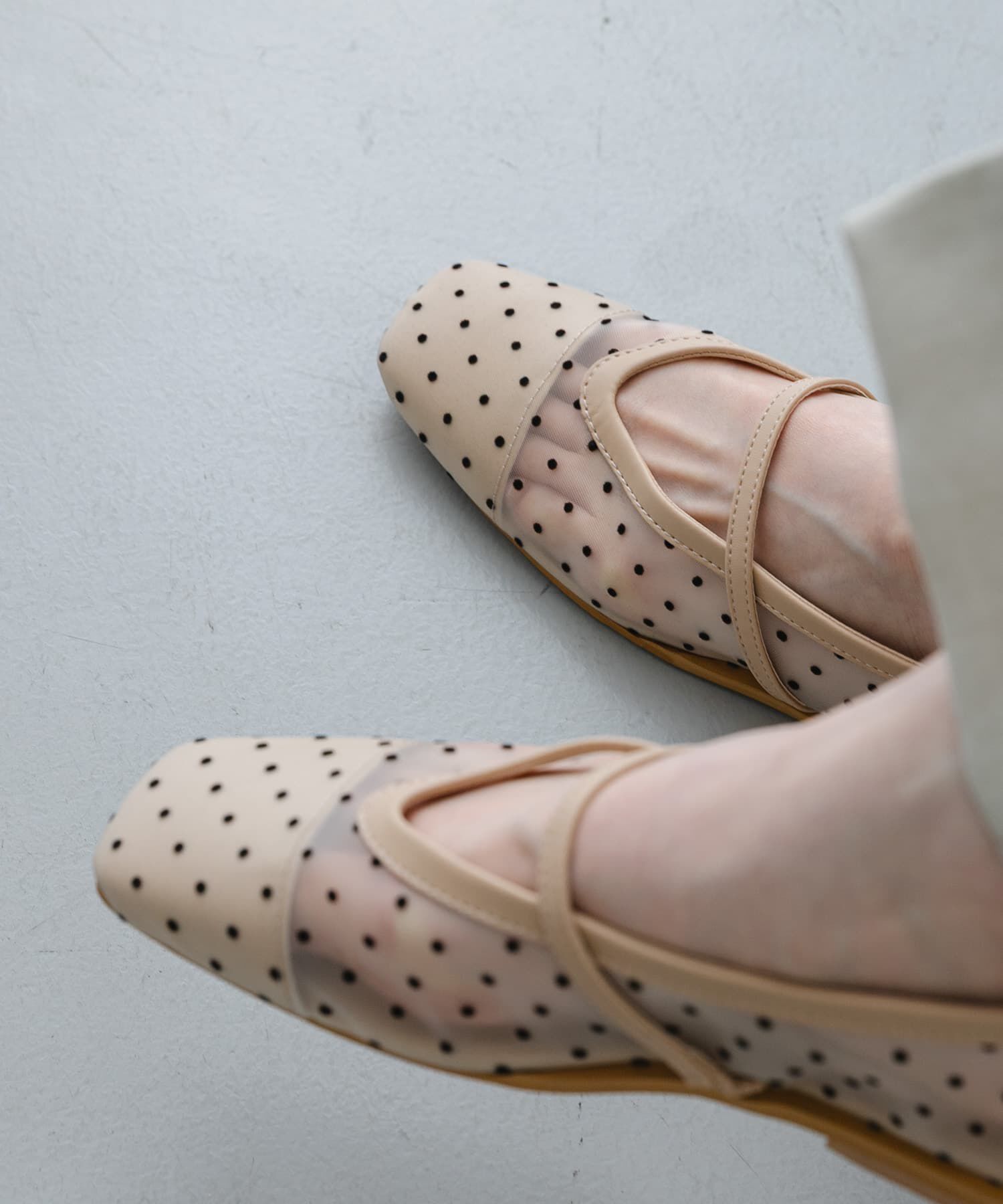 SENSE OF PLACE by URBAN RESEARCH「シアードットフラットパンプス」|パンプス|