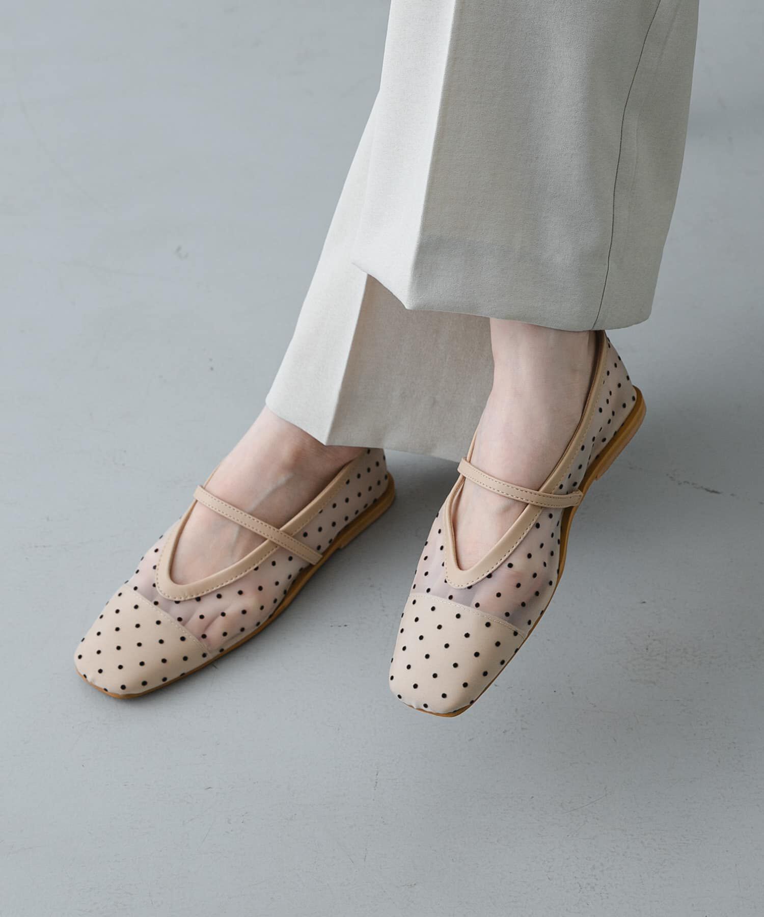 SENSE OF PLACE by URBAN RESEARCH「シアードットフラットパンプス」|パンプス|