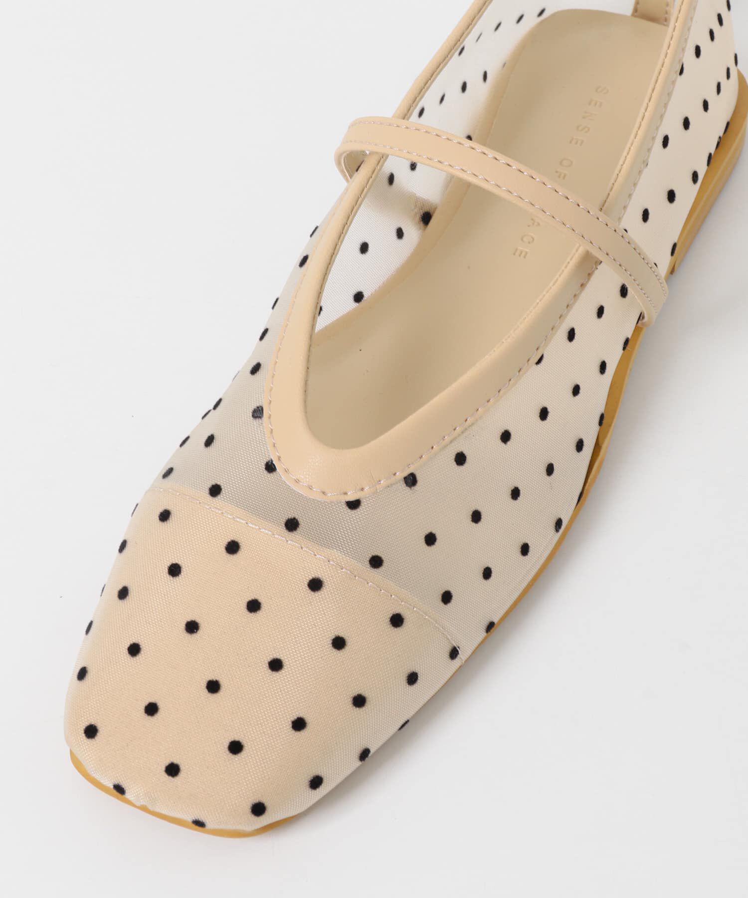 SENSE OF PLACE by URBAN RESEARCH「シアードットフラットパンプス」|パンプス|