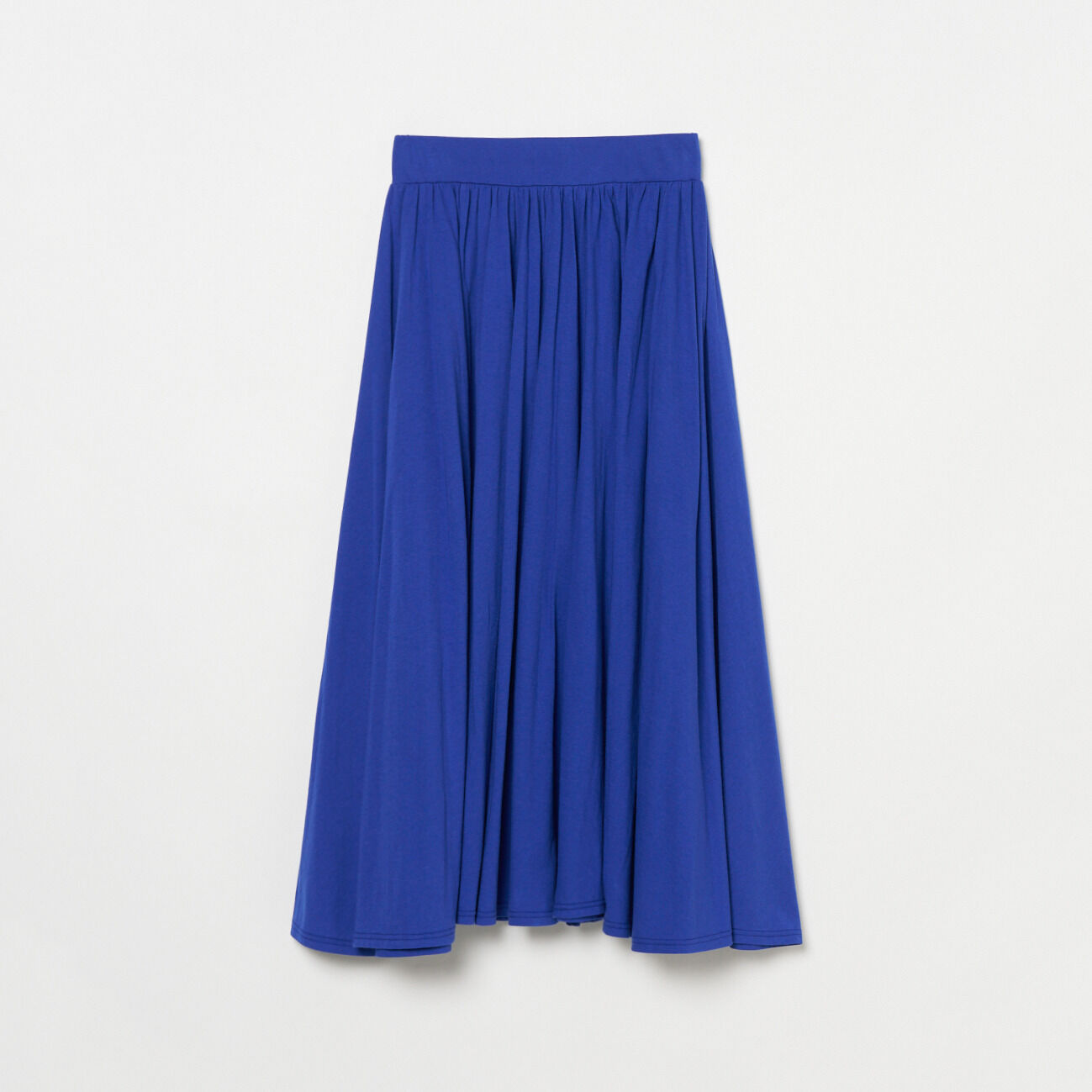 HELIOPOLE「HELIOPOLE COTTON JERSEY SKIRT」|スカート|ロイヤルブルー