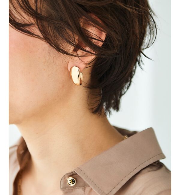 le.coeur blanc「ニュアンスドロップピアス」|ピアス|