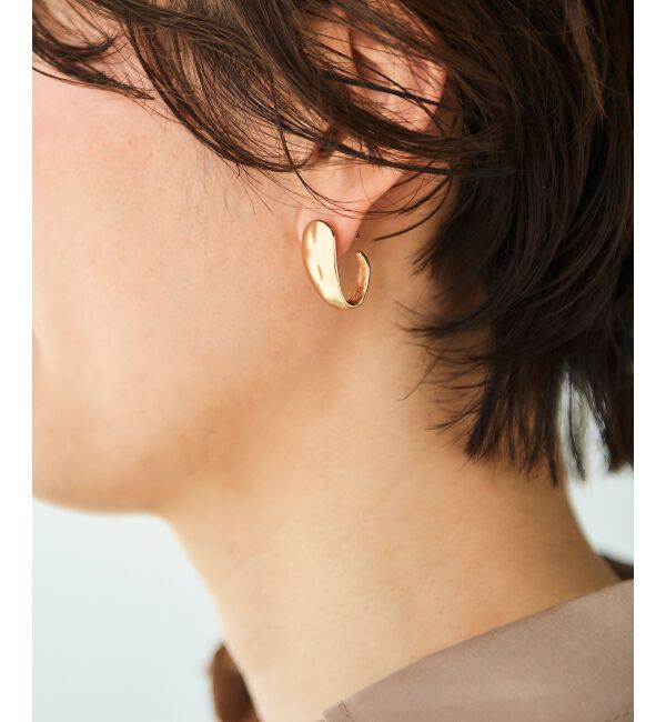 le.coeur blanc「ニュアンスドロップピアス」|ピアス|