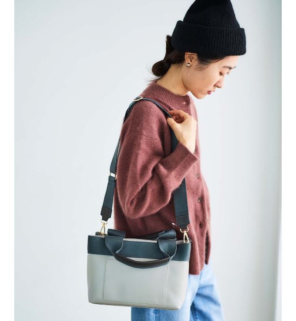 le.coeur blanc「PUパーテーショントート」|トートバッグ|