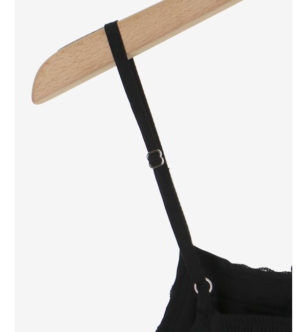  「レースフリルティアードキャミワンピ」|ワンピース|