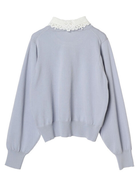 earth music&ecology「襟付きニットプルオーバー」|ニット・セーター|