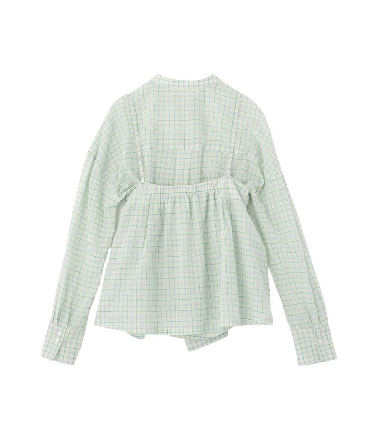 earth music&ecology「SET2点エプロンライクビスチェ＋シャツ」|シャツ・ブラウス|