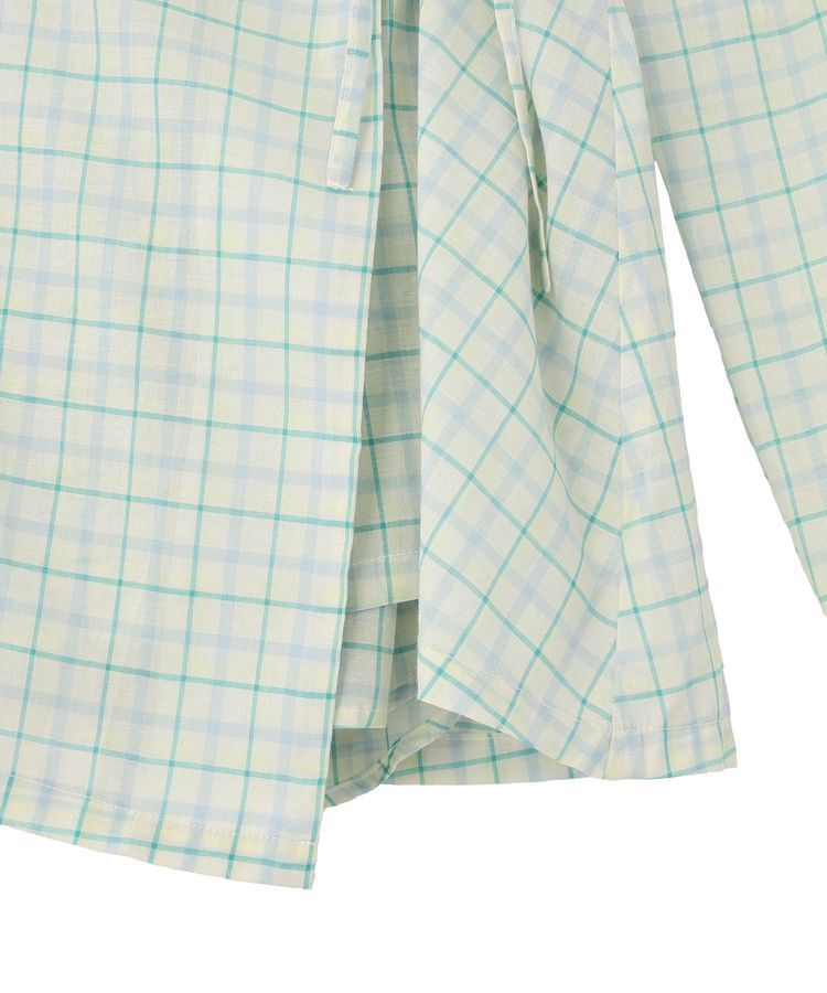 earth music&ecology「SET2点エプロンライクビスチェ＋シャツ」|シャツ・ブラウス|