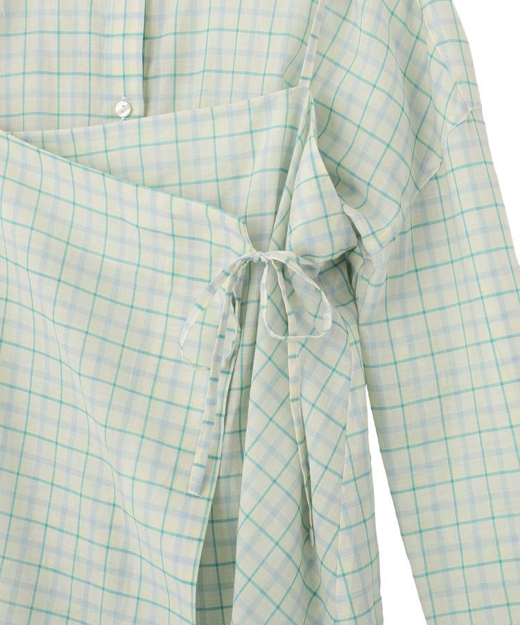 earth music&ecology「SET2点エプロンライクビスチェ＋シャツ」|シャツ・ブラウス|
