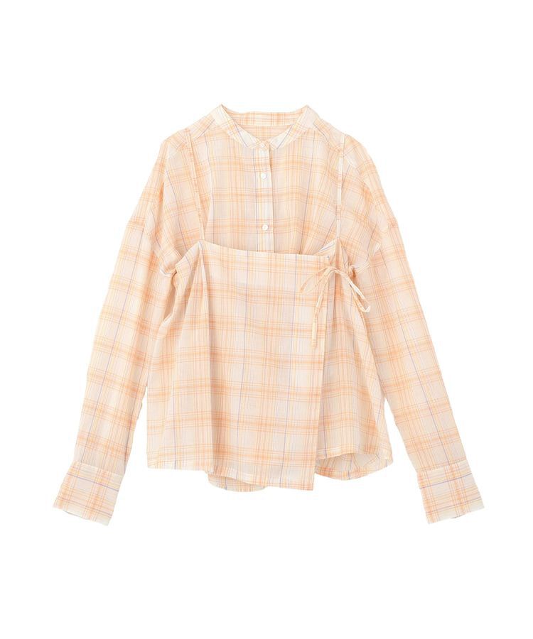 earth music&ecology「SET2点エプロンライクビスチェ＋シャツ」|シャツ・ブラウス|