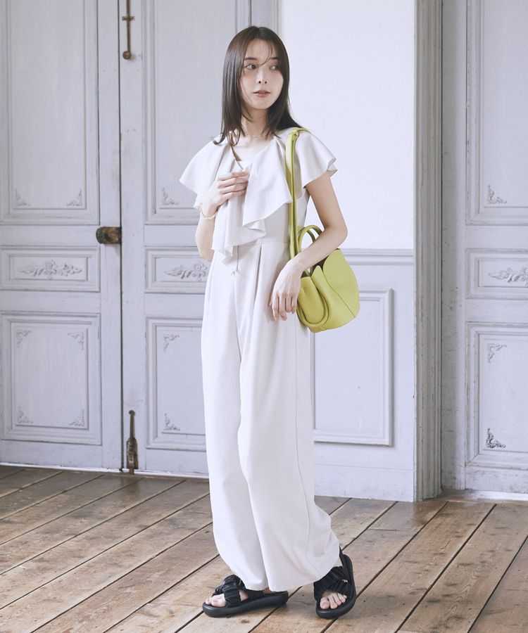 earth music&ecology「ギャザークロスサンダル」|サンダル|