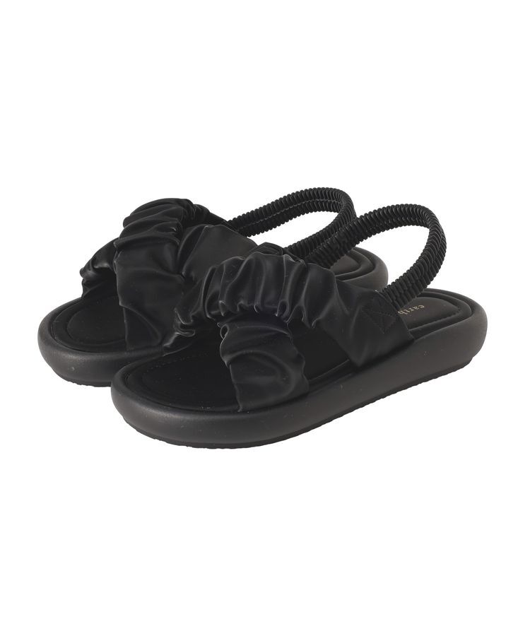 earth music&ecology「ギャザークロスサンダル」|サンダル|