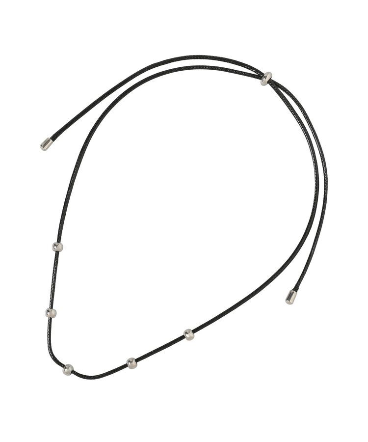 earth music&ecology「メタルポイントコードネックレス」|ネックレス|