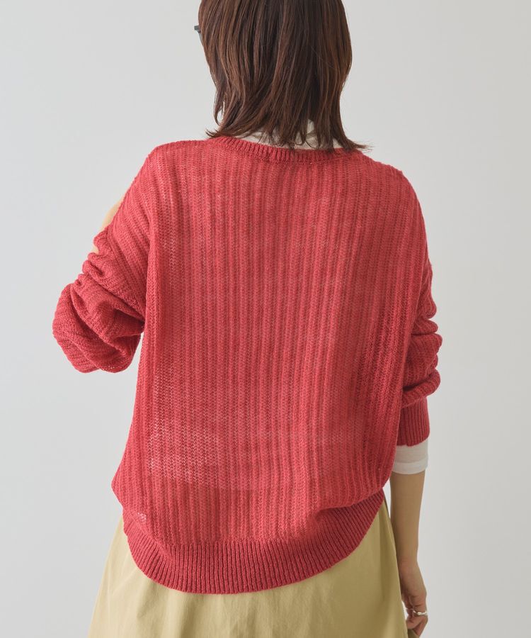 AMERICAN HOLIC「モヘアタッチルーズ編みプルオーバー」|ニット・セーター|