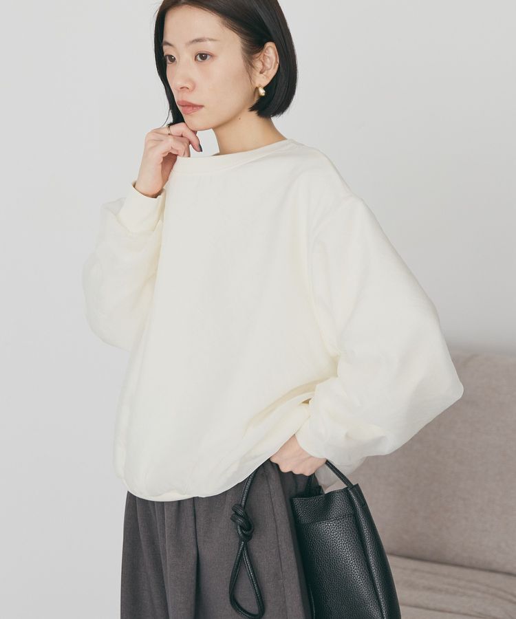 AMERICAN HOLIC「オーガンジーレイヤードスウェットプルオーバー」|Tシャツ・カットソー|