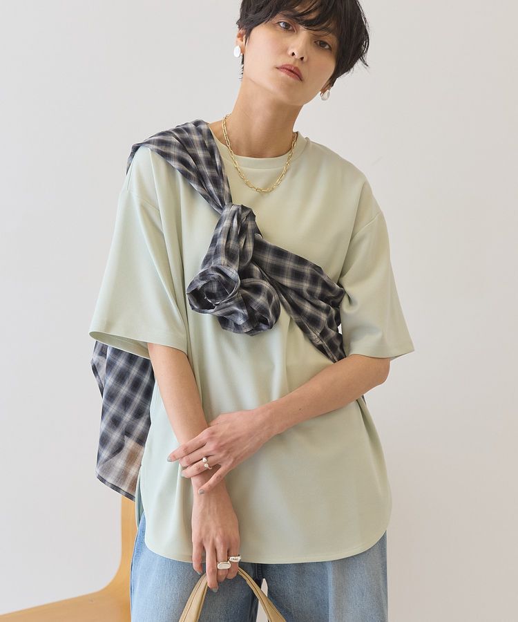 AMERICAN HOLIC「【接触冷感】ジョーゼットプルオーバー【WEB限定カラー有り】」|Tシャツ・カットソー|