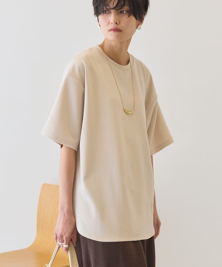 AMERICAN HOLIC「【接触冷感】ジョーゼットプルオーバー【WEB限定カラー有り】」|Tシャツ・カットソー|Light beige