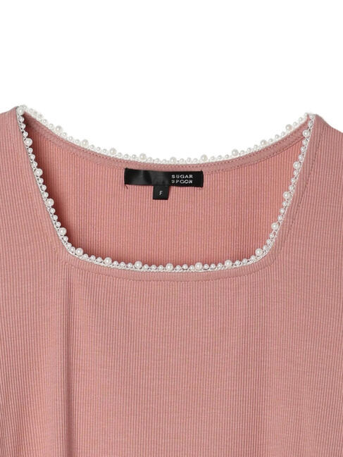 Green Parks「・SUGAR　SPOON　パールスクエアプルオーバー」|Tシャツ・カットソー|