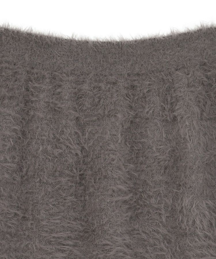 Green Parks「シャギーニットスカート」|タイト|