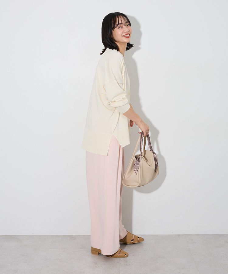 Green Parks「ここちニットVネックカーディガン」|カーディガン|