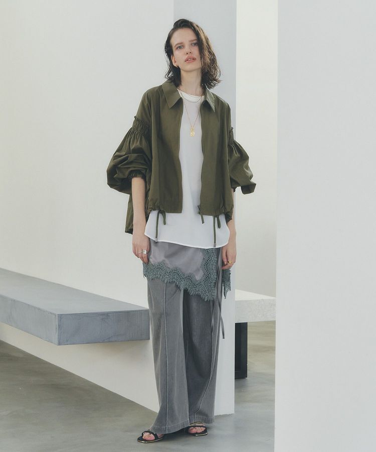 Editt by YECCA VECCA「【2点SET】レイヤードワイドパンツ」|その他|