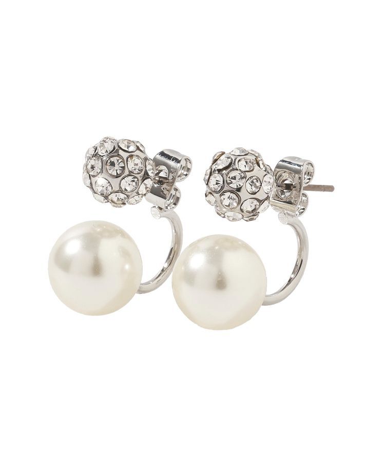 YECCA VECCA「パヴェボールパールピアス」|ピアス|