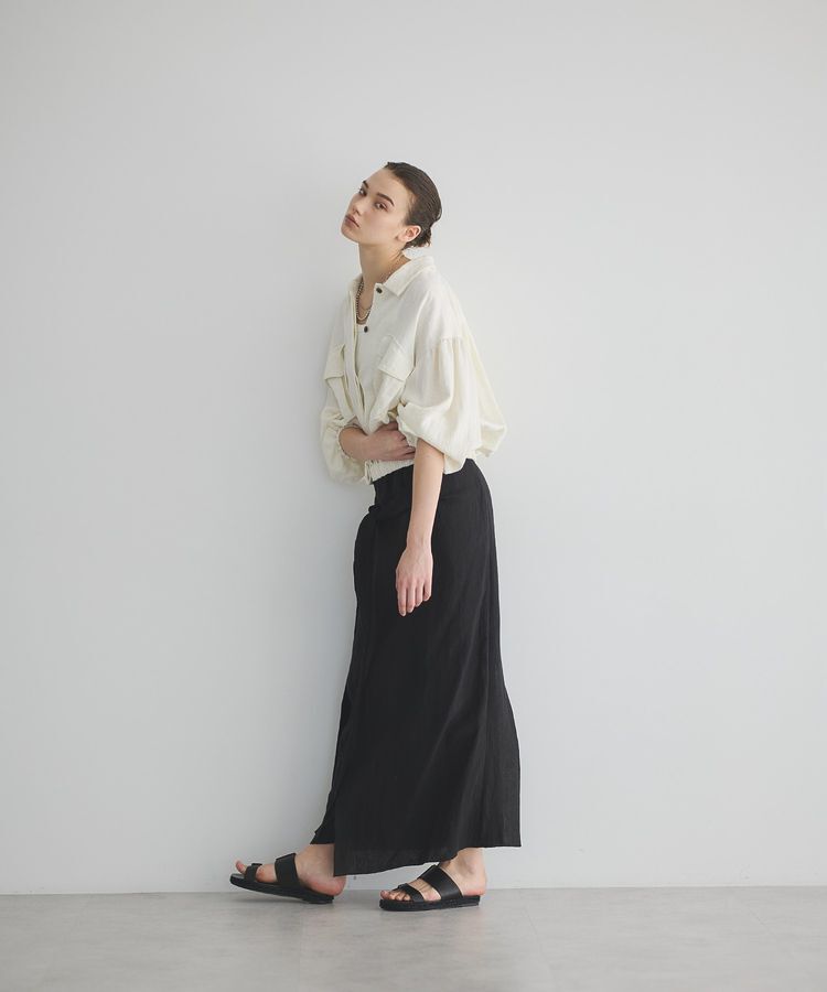 GARAGE OF GOOD CLOTHING「フラップポケット付きギャザーブルゾン」|ブルゾン・スタジャン|