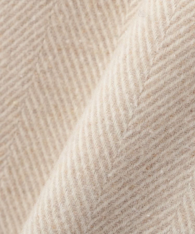 GARAGE OF GOOD CLOTHING「ヘリンボンウール混スタンドカラーロングコート」|その他|