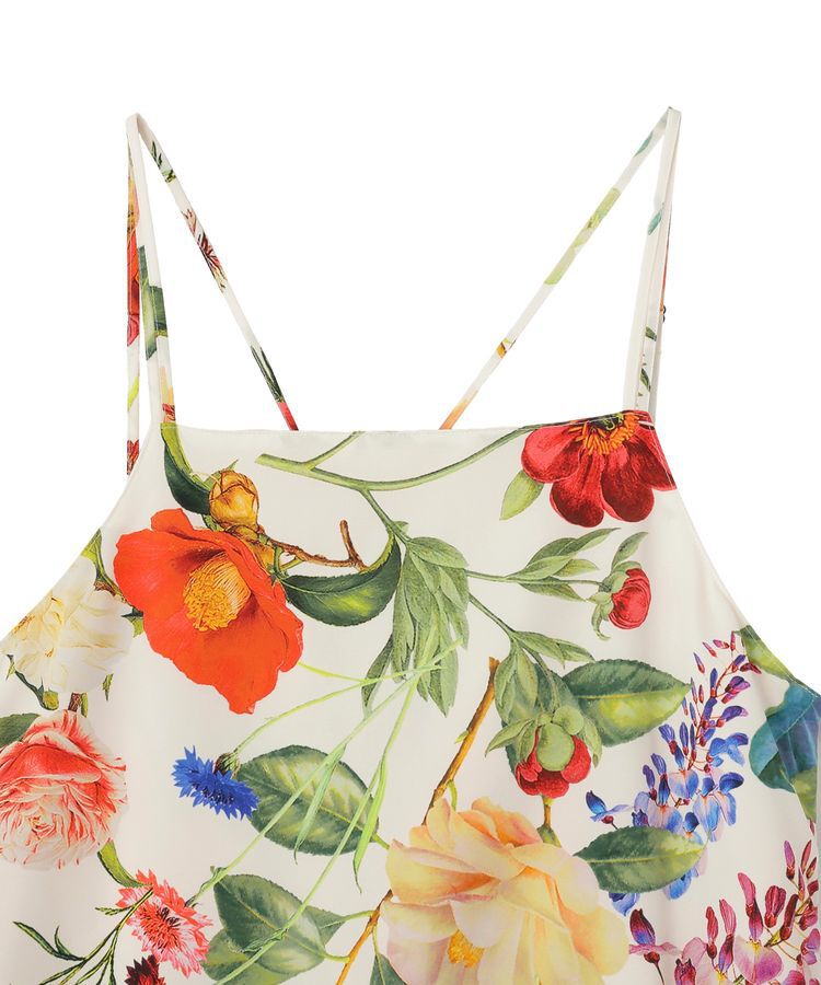 GARAGE OF GOOD CLOTHING「【日本製】フラワープリントキャミワンピース」|ワンピース|