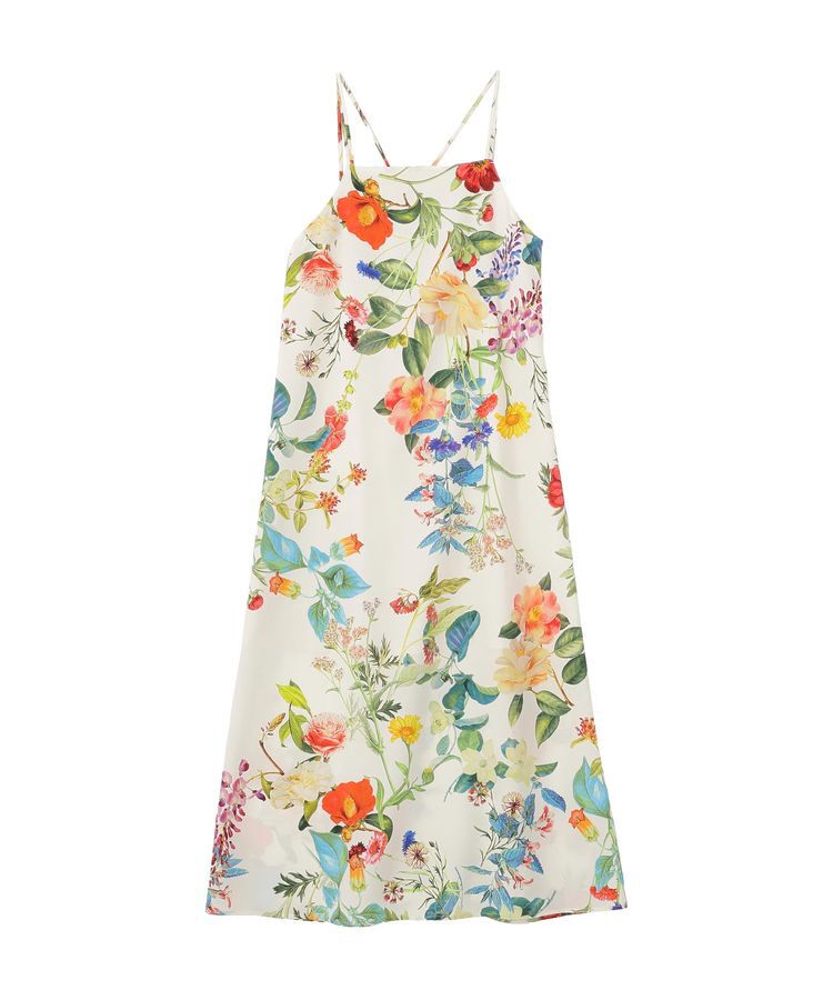 GARAGE OF GOOD CLOTHING「【日本製】フラワープリントキャミワンピース」|ワンピース|