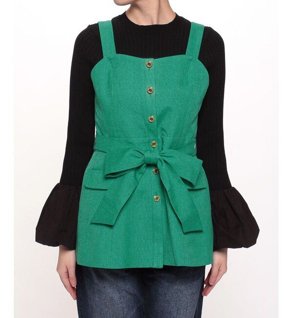 LOULOU WILLOUGHBY「【LOULOU WILLOUGHBY】ブライトリネンビスチェ」|その他|