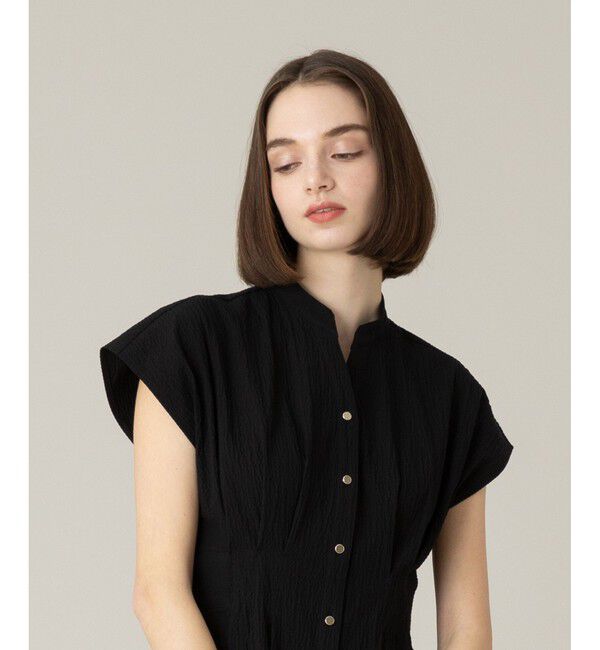 LOULOU WILLOUGHBY「【LOULOU WILLOUGHBY】リップルタックワンピース」|ワンピース|