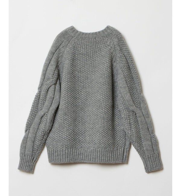 allureville「ランダムケーブルプルオーバー」|ニット・セーター|