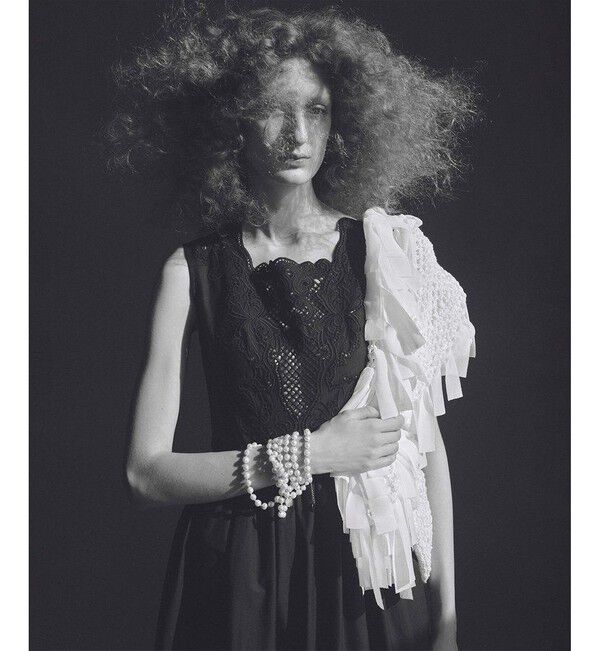 LOULOU WILLOUGHBY「【LOULOU WILLOUGHBY】エンブロイダリーノースリワンピース」|ワンピース|