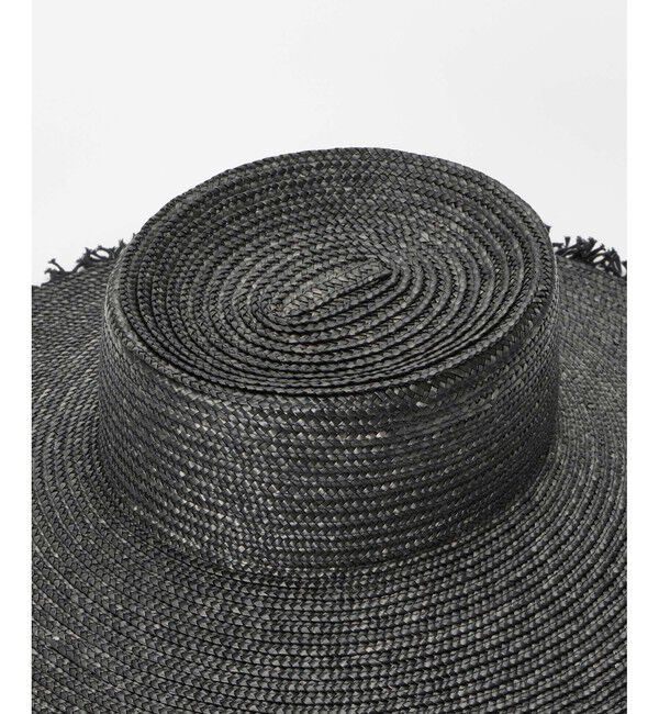 LOULOU WILLOUGHBY「【LOULOU WILLOUGHBY】フリンジブリムストローハット」|ハット|