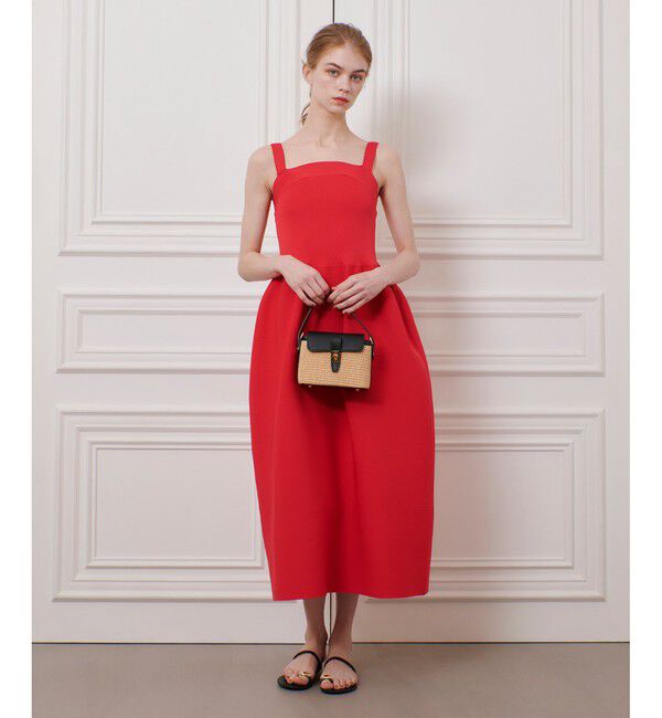 LOULOU WILLOUGHBY「【LOULOU WILLOUGHBY】ニットコクーンキャミワンピース」|ワンピース|